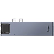 Baseus Thunderbolt Pro 7 in 1 smart Dock Grey - Replikátor portov
