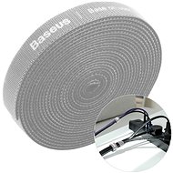 Baseus Rainbow Circle Velcro Straps 1 m Gray - Organizér káblov