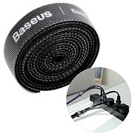 Organizér káblov Baseus Rainbow Circle Velcro Straps 3 m Black