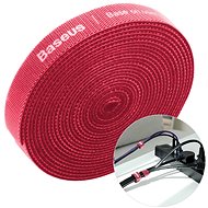 Organizér káblov Baseus Rainbow Circle Velcro Straps 3 m Red