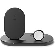 Bezdrôtová nabíjačka Belkin BOOST CHARGE 3 v 1 Bezdrôtové nabíjanie na iPhone/Apple Watch/AirPods, čierny