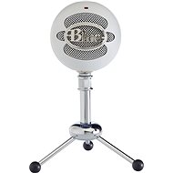 BLUE Snowball Textured White