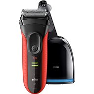 BRAUN Series 3 3050 Clean&Charge Red