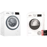 BOSCH WAT28480CS + BOSCH WTW87467CS