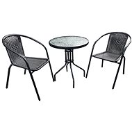 LA PROROMANCE - Súprava záhradného nábytku BISTRO G03+ R03, 1 stôl + 2 stoličky - Záhradný nábytok