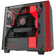 NZXT skriňa H400i - černo-červená