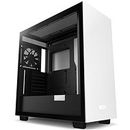 NZXT H7 Matte White/Matte Black - PC skrinka