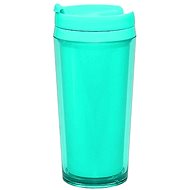 ZAK Fľaša na teplý/studený nápoj 400ml, modrá