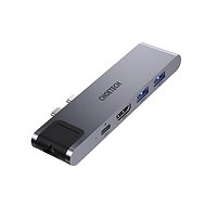 Choetech 7-in-1 USB-C Multiport Adapter - Replikátor portov