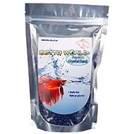 Penn Plax Crystal Sand Light Blue & Blue modré sklenené kryštály 400 g - Dekorácia do akvária