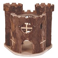 Trixie Drevený hrad Matti pre hlodavce 17 × 15 × 12 cm - Domček pre hlodavce