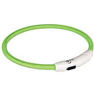 Trixie LED USB L-XL 65 cm zelený - Obojok pre psa