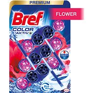 BREF Blue Aktiv Fresh Flower 3× 50 g - WC blok