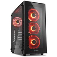 Sharkoon TG5 Glass Red