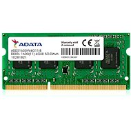 ADATA SO-DIMM 4GB DDR3 1600 MHz CL11 Single Tray - Operačná pamäť