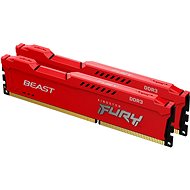 Kingston FURY 16 GB KIT DDR3 1600 MHz CL10 Beast Red - Operačná pamäť