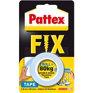 PATTEX Fix - Obojstranná lepiaca páska, 1,9 cm × 1,5 m