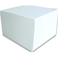 Papierové bločky Papierový bloček v kocke, 90 × 90 × 50 mm, so stojanom
