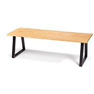 Jedálenský stôl SOFIA, dub masív 240 × 90 cm, podnož ETARA O - Jedálenský stôl