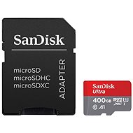SanDisk microSDXC 400 GB Ultra Plus Class 10 UHS–I + SD adaptér