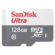 SanDisk MicroSDXC 128 GB Ultra Lite + SD adaptér