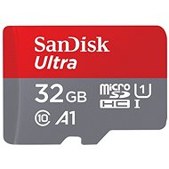 SanDisk microSDHC Ultra 32 GB + SD adaptér
