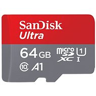 SanDisk microSDXC Ultra 64 GB + SD adaptér