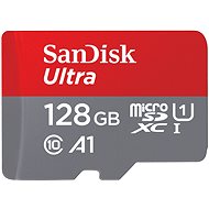 SanDisk MicroSDX Ultra 128 GB + SD adaptér