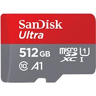 Pamäťová karta SanDisk MicroSDX Ultra 512 GB + SD adaptér