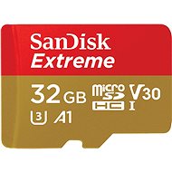 Pamäťová karta SanDisk MicroSDHC 32 GB Extreme Mobile Gaming