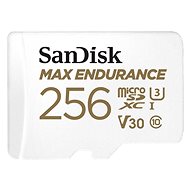 SanDisk microSDXC 256GB Max Endurance + SD adaptér