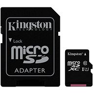 Kingston micro SDXC 256 GB Class 10 UHS-I + SD adaptér