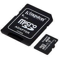 Kingston MicroSDHC 8 GB Class 10 UHS-I Industrial Temp + SD adaptér