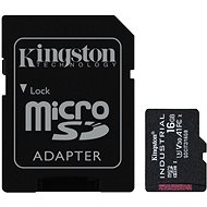 Kingston MicroSDHC 16 GB Industrial + SD adaptér - Pamäťová karta