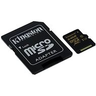 Kingston micro SDXC 64 GB UHS-I U3 + SD adaptér