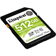 Kingston Canvas Select Plus SDXC 512GB Class 10 UHS-I - Pamäťová karta