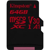 Kingston Canvas React microSDXC 64 GB A1 UHS-I V30