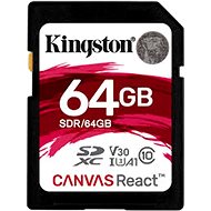 Kingston Canvas React SDXC 64 GB A1 UHS-I V30
