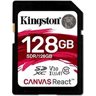 Kingston Canvas React SDXC 128 GB A1 UHS-I V30