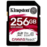 Kingston Canvas React SDXC 256 GB A1 UHS-I V30