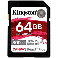 Kingston SDXC 64 GB Canvas React Plus - Pamäťová karta