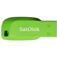 SanDisk Cruzer Blade 64 GB elektricky zelená - USB kľúč