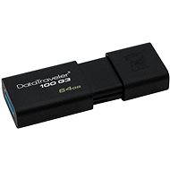 USB kľúč Kingston DataTraveler 100 G3 64GB čierny