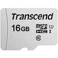 Transcend microSDHC 300S 16 GB + SD adaptér - Pamäťová karta