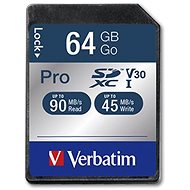 VERBATIM Pro SDXC 64 GB - Pamäťová karta