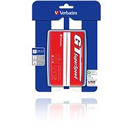 Verbatim 2,5" GT Superspeed USB HDD 500GB Red/white