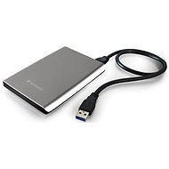 Externý disk Verbatim 2.5" Store 'n' Go USB HDD 2 TB - strieborný