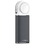 MiPow Power Tube 6 000 mAh pre Apple Watch – sivý