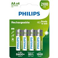 Philips R6B4A210 4 ks v balení - Nabíjateľná batéria
