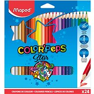 MAPED Color Peps 24 barev trojhranné - Pastelky
